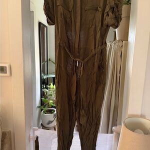 Calvin Klein Khaki Jumpsuit